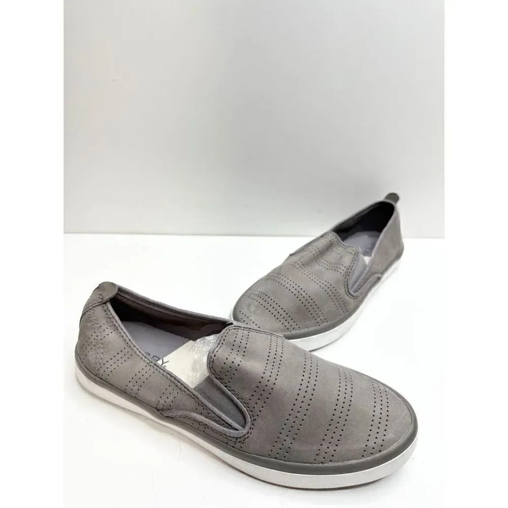 Sperry Sneakers‎ Womens Size 6 Gray Slip On Sailor Twin Core Memory Foam Casual